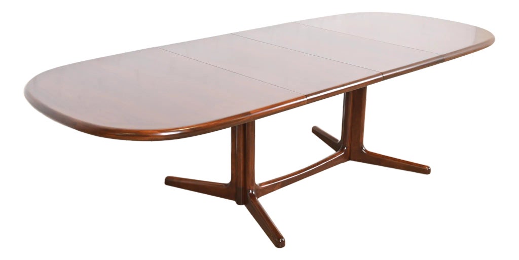 New モロック　テーブル Niels Møller for Gudme Møbelfabrik Danish Modern Sculpted Rosewood