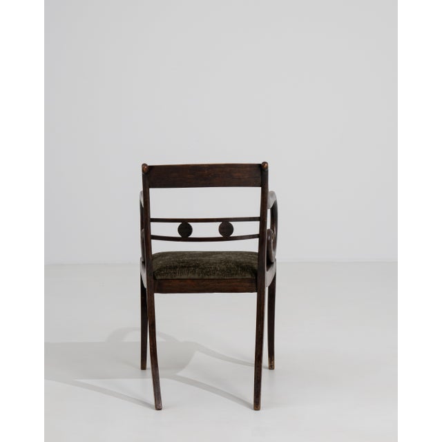 19th Century Regency Sabre-Leg Armchair For Sale - Image 12 of 17