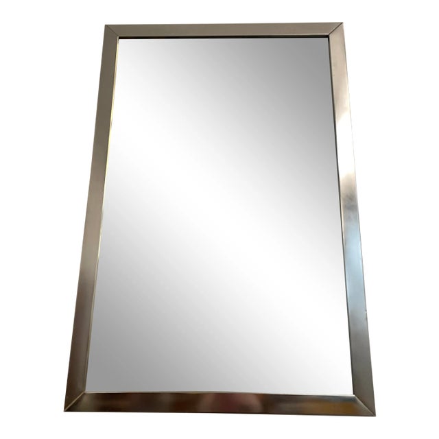 Paul Evans Style Mid Century Modern Mirror For Sale