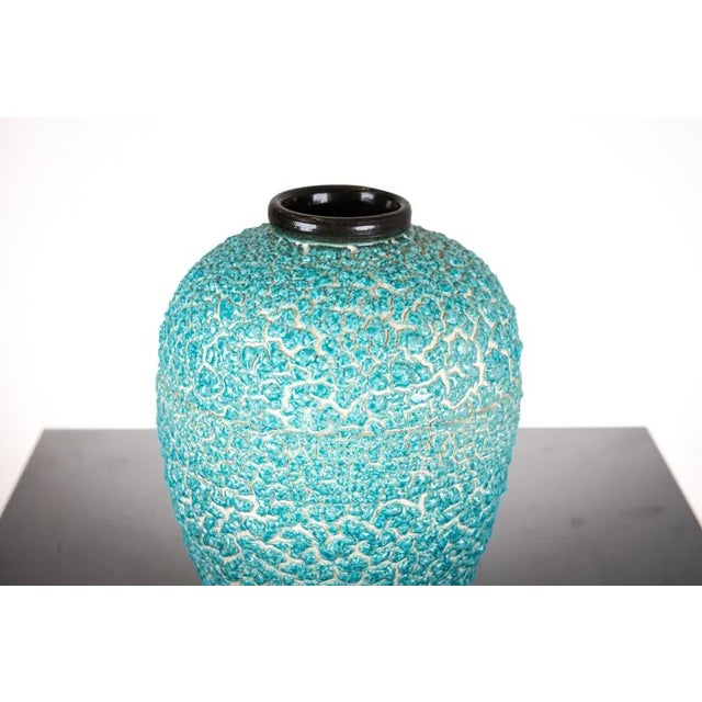 Louis Dage (1935-1957) Enamelled art ceramics Art Deco Workshop of Antony before 1934 Height: 26 cm Diameter: 21 cm I have...