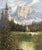 Max Pistorius, Karersee, Dolomites, 1939, Oil on Canvas, in Good conditions. Designed 1920 to 1949 This piece has an...