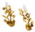 Hollywood Regency Florentine Wall Lights by Hans Kögl, Germany, 1970s, Set of 2 For Sale