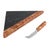Mid-Century Modern Vintage Georges Briard Triangular Marble Cheese Board & Knife For Sale - Image 3 of 14