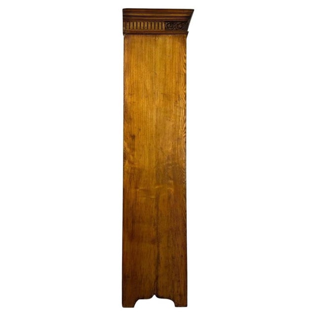 19th Century Ash Compact Wardrobe For Sale - Image 6 of 12