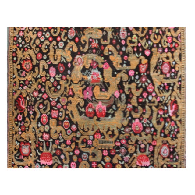 Textile Rare Early 20th Century Kareback Rug For Sale - Image 7 of 17