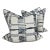 Modern Plush Chenille Pillows/A Pair. For Sale