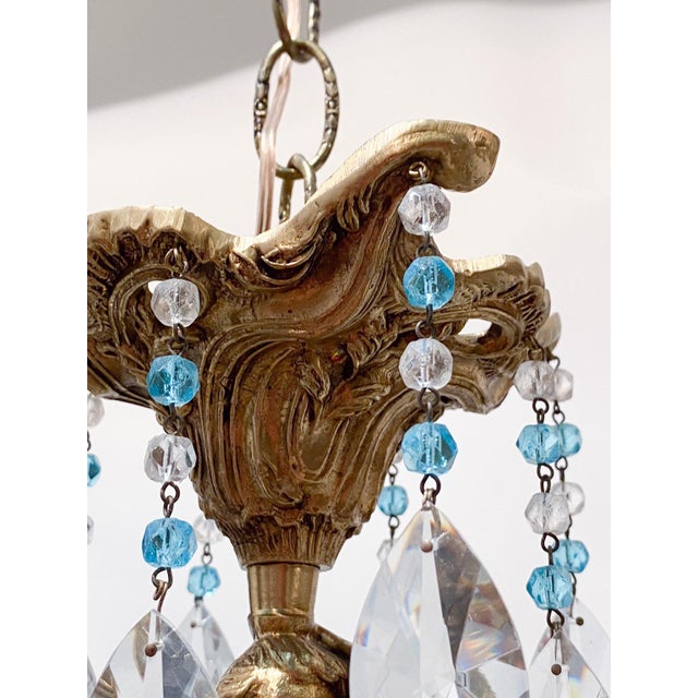 Vintage Spanish Bronze Chandelier Chairish