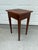 Brown 19th Century American Hepplewhite Style Federal Cherry Stand Side Table. For Sale - Image 8 of 10