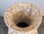 Vintage Marble Coral Stone Vase For Sale - Image 4 of 5