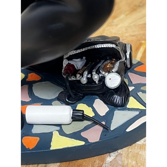 Plastic Diabolik with Safe Collectible Resin Figures by Astorina, Set of 2 For Sale - Image 7 of 11