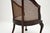 Antique Edwardian Caned Armchair, 1900 For Sale - Image 11 of 12