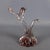 Sommerso Murano Glass Sculpture of Bird on Branch, 20th Century For Sale - Image 11 of 11