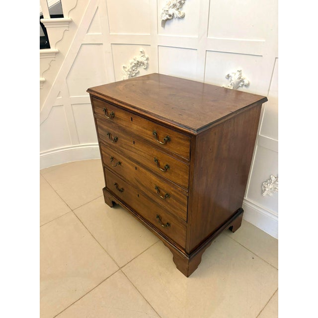 Early 19th Century Antique George III Mahogany Chest of Drawers, 1800 For Sale - Image 5 of 11
