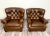 Total Retail Value- $41,700 ($14,830 per chair + $6,020 per ottoman) CHAIR DIMENSIONS: 35.3H x 40.6L x 43.6D in Seat...