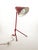 Swedish Modern Table Lamp in Red Lacquered Metal, Sweden, 1950s For Sale - Image 9 of 9