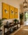 Japanese Cranes Triptych, Gold Crane Wall Art Set of 3, 24" X 36" For Sale - Image 10 of 11