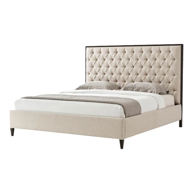 Classic Modern King Size Bed Chairish