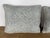 Traditional Petite Pair of Printed Linen Pillows With Belgian Linen Backs For Sale - Image 3 of 7