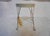 Mid-Century Modern Antique Metal Twisted Ice Cream Parlor Stool For Sale - Image 3 of 11