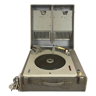 Dymond Portable Stereo Turntable from Philips, 1960s For Sale