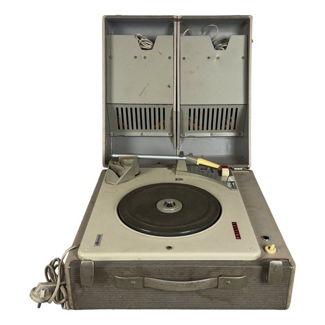 Dymond Portable Stereo Turntable from Philips, 1960s For Sale