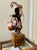 Large 26” Vintage Brutalist Tabletop Sculpture by Frank Tenaglia, Signed 1973 Mixed Metal Ribbon Art For Sale - Image 11 of 13