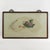 Vintage Chinese Fan Painting Fruit Still Life With Pomegranate and Grapes Framed Ink and Color on Paper With Calligraphy For Sale - Image 11 of 11