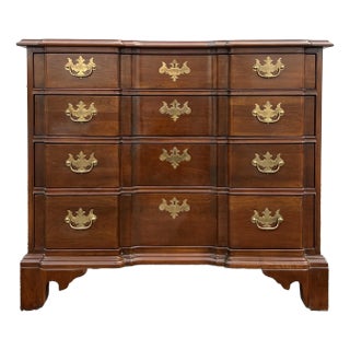 Kling Furniture Cherry Chippendale Style Bachelors Chest For Sale