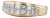 0.59ctw Diamond Ring 18k Yellow Gold Size 8.5 Wedding Band For Sale