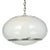 White Acrylic and Aluminum Ceiling Lamp by Stilux Milano, 1960s For Sale