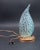 Table Lamp in Blue Murano Glass Vase for Barovier & Toso, 1960 For Sale - Image 6 of 11