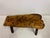 Rustic Wabi Sabi Elm Coffee Table with Dot Details, 1960s For Sale - Image 16 of 17
