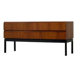 Mid-Century Modern Teak Sideboard with Drawer Front, 1970s For Sale