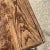 Wood Antique Country Folding Table For Sale - Image 7 of 9