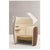 Only ju relax pod seating with oak shelf & usb socket by quinti sedute dimensions: d 96 x w 130 x h 142 cm. Materials: oak...