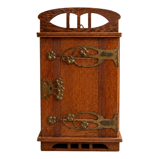 Art Nouveau Cabinet Shelf in Wood, 1970s For Sale