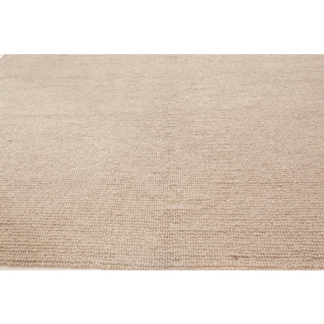 Early 21st Century Modern Brown Flat-Weave Wool Rug by Doris Leslie Blau For Sale - Image 5 of 6