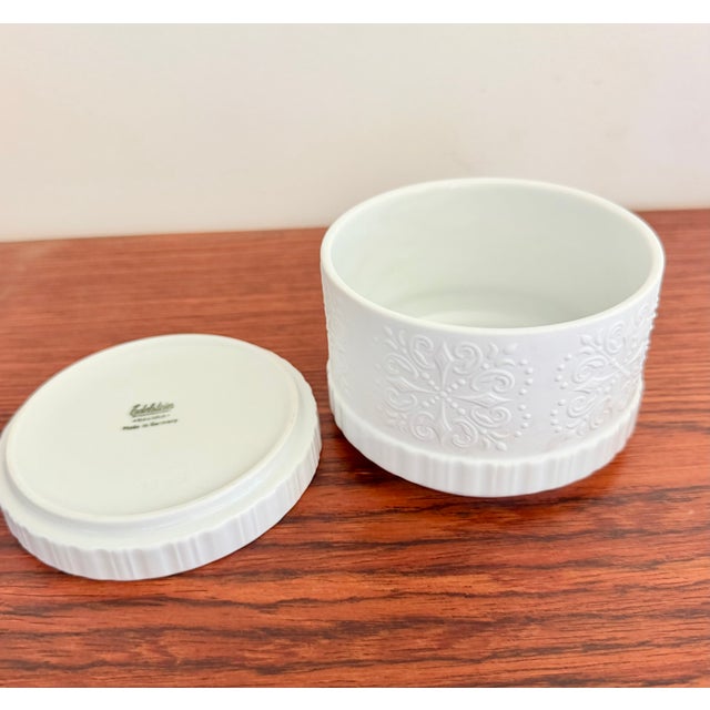 Ceramic German Edelstein Bavaria Bowl with Lid, 1970s For Sale - Image 7 of 10
