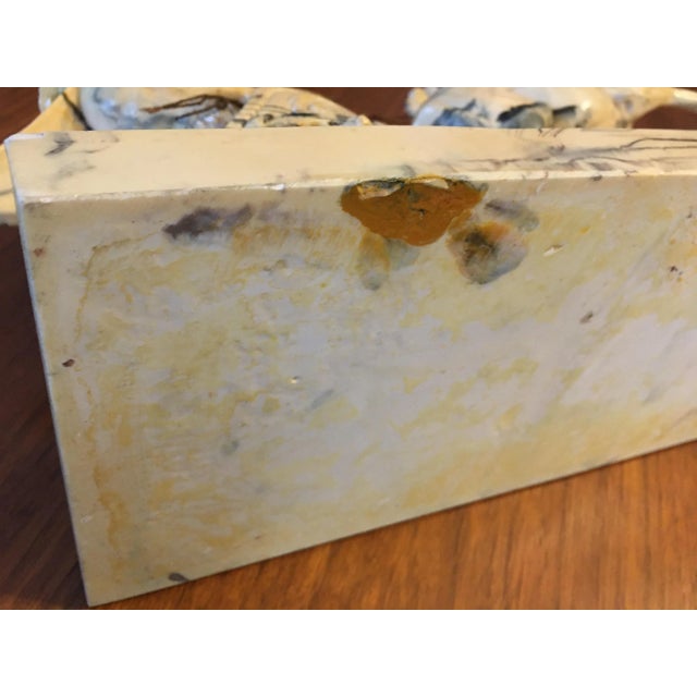 Ground Alabaster Chariot Figure, 1950s For Sale - Image 9 of 18