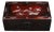 Zitan Wood Box With Mother-of-Pearl Lotus & Fish Inlay For Sale