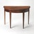 Traditional Hampton Demilune Console Table, Medium Brown For Sale - Image 3 of 3