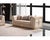 Beige New Vega 3–Piece Gold Accent Modern Luxury Living Room Set - Sofa , Loveseat & Chair For Sale - Image 8 of 18