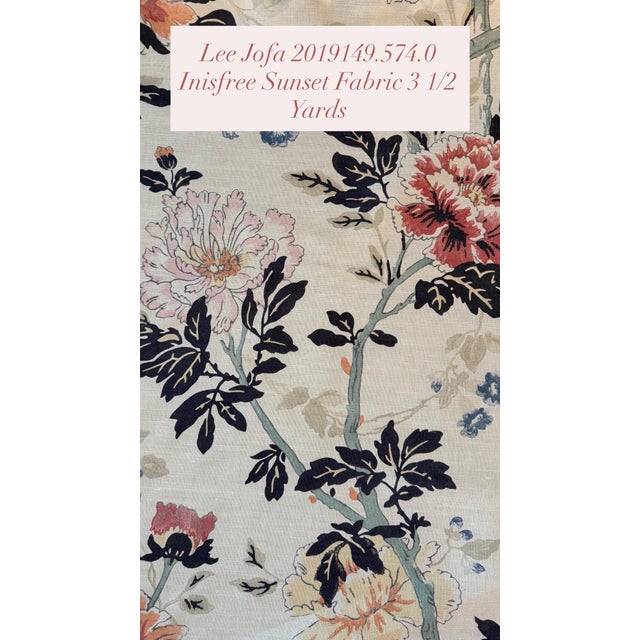 2020s Lee Jofa 2019149.574.0 Inisfree Sunset Fabric 3 1/2 Yards For Sale - Image 5 of 8