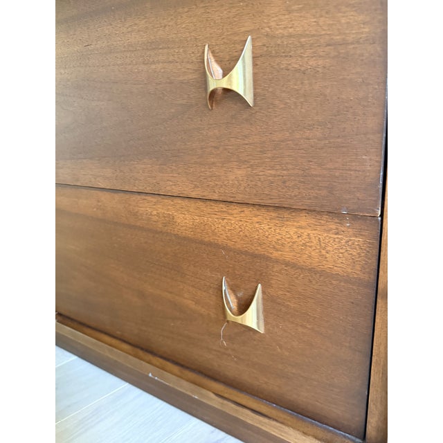 Mid-Century Modern Vintage Broyhill Brasilia II Gentlemans Chest For Sale - Image 3 of 10