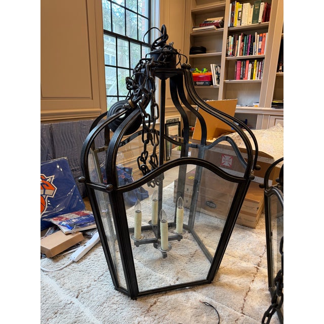 1990s Large Dennis & Leen Navarre Lanterns - a Pair For Sale In New York - Image 6 of 14
