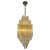 Murano Amber and Clear Glass Pendant Light from Venini, 1960s For Sale - Image 11 of 11