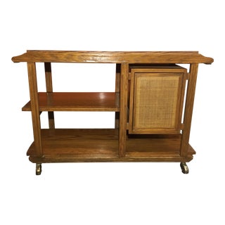 A. Brandt Ranch Oak Brunch Cart For Sale