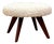 Round Stool in Teak, 1950s-1960s For Sale