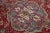 Red Vintage RedTabriz Pesian Wool Rug With Medallion Motif For Sale - Image 8 of 8