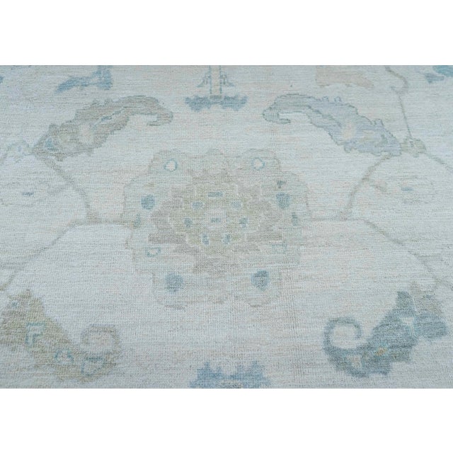Turkish Oushak Rug 8'11" x 12' #20345 For Sale - Image 4 of 8